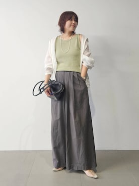 ISHIIさん(レディース・166cm)の春コーディネート