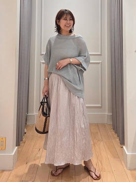ISHIIさん(レディース・166cm)の春コーディネート