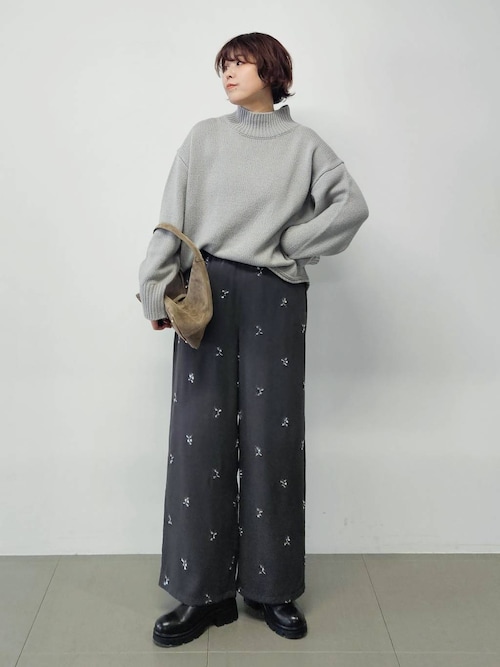 ♡出品 セール】花刺繍イージーパンツ（その他パンツ）｜BABYLONE（バビロン