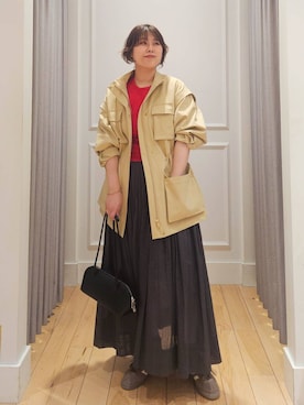 ISHIIさん(レディース・166cm)の春コーディネート