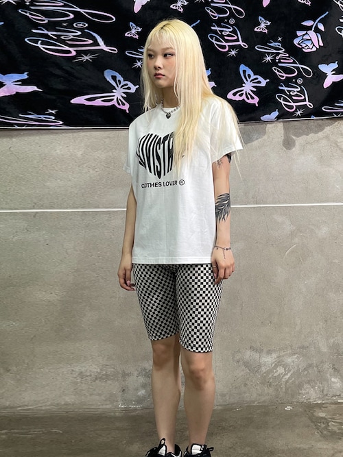 SU HEART LOGO TEE（Tシャツ/カットソー）｜LUVISTRUE（ラヴイズ
