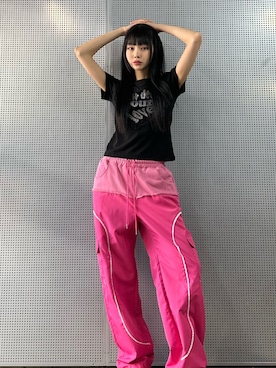 「LUVISTRUE（ラヴイズトゥルー）のアイテム」を使った、LUVISTRUEさん（レディース・168cm）の夏コーディネート