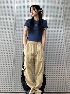 LUVISTRUEさん（レディース・160cm）の夏コーディネート