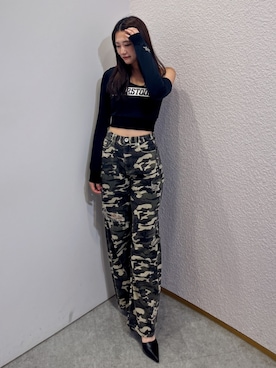 「GYDA（ジェイダ）のアイテム（パンプス）」を使った、yumenoさん（レディース・165cm）の秋コーディネート