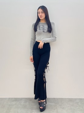 「GYDA（ジェイダ）のアイテム」を使った、yumenoさん（レディース・165cm）の夏コーディネート