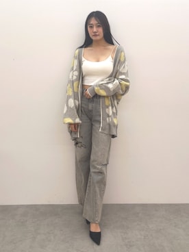 「アイテム（キャミソール）」を使った、yumenoさん（レディース・165cm）の夏コーディネート
