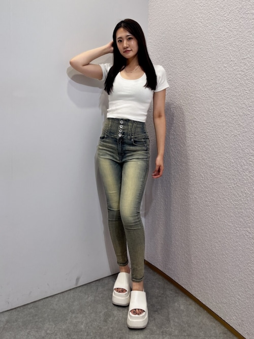 【美品】GYDA thick soled 厚底サンダル Sサイズ ジェイダ thick soledサンダル（サンダル）｜GYDA（ジェイダ）の