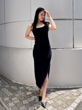「大人カジュアルコーデ」｜「アイテム（パンプス）」を使った、yumenoさん（レディース・165cm）の夏コーディネート