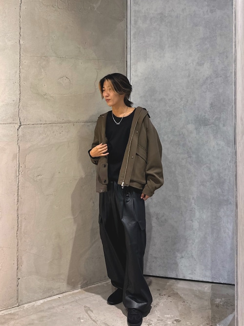 ミリタリーショートブルゾン