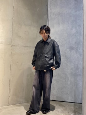 「tk.TAKEO KIKUCHI（ティーケータケオキクチ）のアイテム（財布/小物）」を使った、hrk1028aiさん（メンズ・171cm）の秋コーディネート