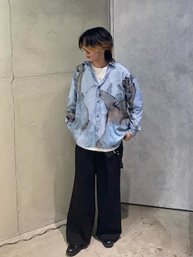 「tk.TAKEO KIKUCHI（ティーケータケオキクチ）のアイテム（アクセサリー）」を使った、hrk1028aiさん（メンズ・171cm）の春コーディネート