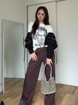 胡熊もえさん（レディース・153cm）の秋コーディネート