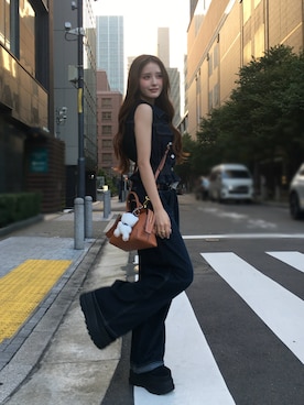 胡熊もえさん（レディース・153cm）の秋コーディネート
