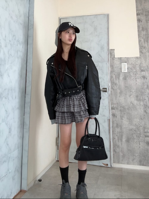 BARELY BLUE レザージャケット ライダース 「 BARELY BLUE / ベアリー