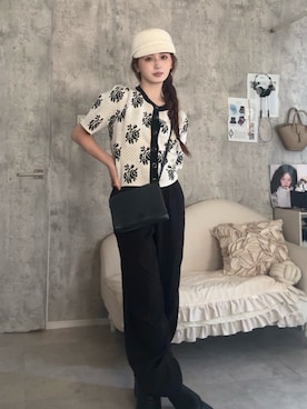胡熊もえさん（レディース・153cm）の夏コーディネート