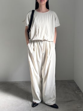 「select MOCA Et（セレクトモカエト）のアイテム」を使った、AYAMEさん（レディース・167cm）の春コーディネート