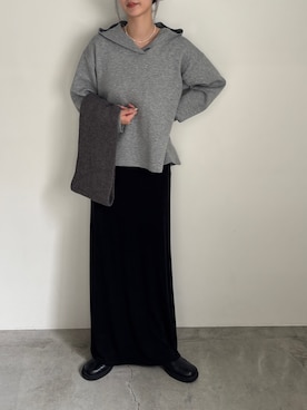 「select MOCA（セレクトモカ）のアイテム（スカート）」を使った、AYAMEさん（レディース・167cm）の秋コーディネート