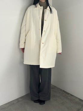 「select MOCA（セレクトモカ）のアイテム（ジャケット/アウター）」を使った、AYAMEさん（骨格ストレート・レディース・167cm）の秋コーディネート