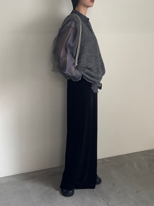 セール】モヘアタッチオーバーサイズベスト（ベスト）｜select MOCA