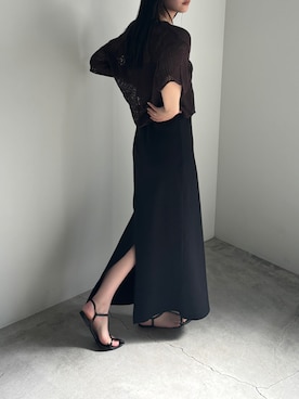「アイテム（ワンピース）」を使った、AYAMEさん（レディース・167cm）の夏コーディネート