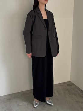 「select MOCA by son（セレクトモカバイソン）のアイテム（ジャケット/アウター）」を使った、AYAMEさん（レディース・167cm）の冬コーディネート