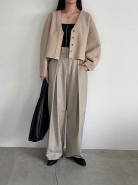 「select MOCA（セレクトモカ）のアイテム」を使った、AYAMEさん（骨格ストレート・レディース・167cm）の冬コーディネート