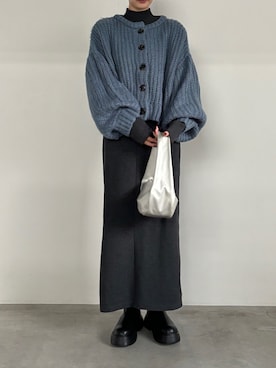 「おとなコーデ」｜「アイテム（ワンピース/ドレス）」を使った、AYAMEさん（レディース・167cm）の秋コーディネート
