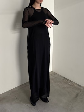 「select MOCA by son（セレクトモカバイソン）のアイテム（ワンピース/ドレス）」を使った、AYAMEさん（レディース・167cm）の春コーディネート