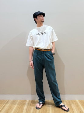 kanauさん（メンズ・180cm）の夏コーディネート