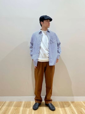 kanauさん（メンズ・180cm）の秋コーディネート