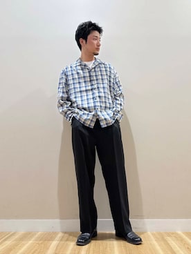 kanauさん（メンズ・180cm）の夏コーディネート
