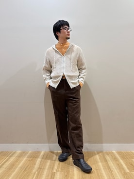 kanauさん（メンズ・180cm）の冬コーディネート