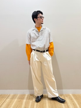 kanauさん（メンズ・180cm）の秋コーディネート