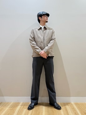 「アイテム（メガネ）」を使った、kanauさん（メンズ・180cm）の秋コーディネート