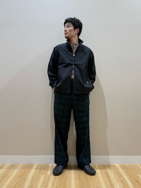 「柄パンツ」｜kanauさん（メンズ・180cm）の秋コーディネート