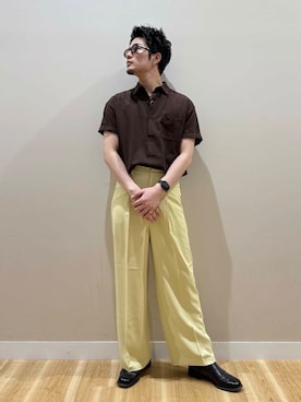 「KBF（ケイビーエフ）のアイテム」を使った、kanauさん（メンズ・180cm）の夏コーディネート