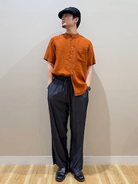 kanauさん（メンズ・180cm）の夏コーディネート