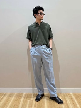 kanauさん（メンズ・180cm）の夏コーディネート