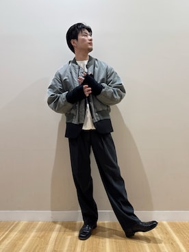 kanauさん（メンズ・180cm）の冬コーディネート