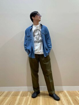 kanauさん（メンズ・180cm）の夏コーディネート