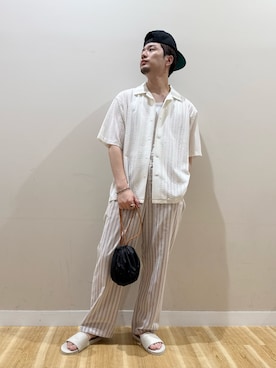 kanauさん(メンズ・180cm)の夏コーディネート
