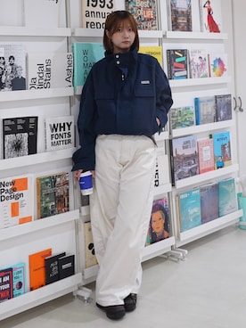 「Hender Scheme（エンダースキーマ）のアイテム（ベルト）」を使った、kurumiさん（レディース・166cm）の秋コーディネート