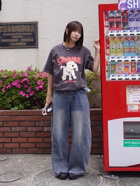 「KAIKO（カイコー）のアイテム」を使った、kurumiさん（レディース・166cm）の夏コーディネート