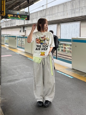 「ARC'TERYX（アークテリクス）のアイテム」を使った、kurumiさん（レディース・166cm）の夏コーディネート