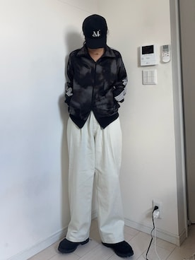 「アイテム（ジャージ）」を使った、kurumiさん（レディース・166cm）の秋コーディネート