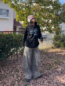 「MM6 Maison Margiela（ｴﾑｴﾑｼｯｸｽ ﾒｿﾞﾝ ﾏﾙｼﾞｪﾗ）のアイテム」を使った、kurumiさん（レディース・166cm）の冬コーディネート