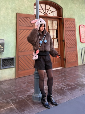 「Vivienne Westwood(ヴィヴィアンウエストウッド)のアイテム(リング)」を使った、kurumiさん(レディース・166cm)の冬コーディネート