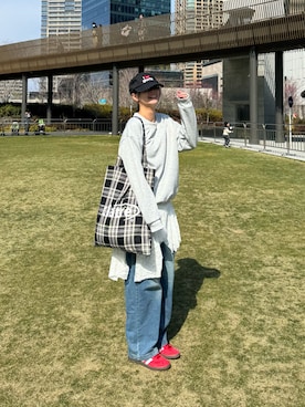 「LADY LIKE（レディライク）のアイテム」を使った、kurumiさん（レディース・166cm）の冬コーディネート