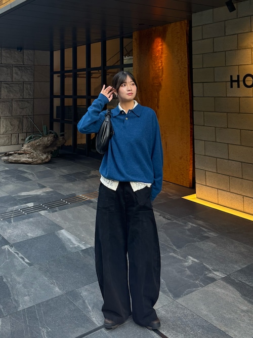 crepuscule / Knit Polo（ポロシャツ）｜crepuscule（クレプスキュール