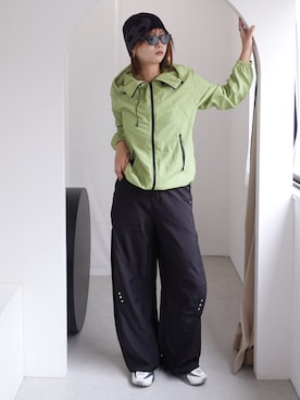 「CELINE（セリーヌ）のアイテム（アクセサリー）」を使った、kurumiさん（レディース・166cm）の秋コーディネート